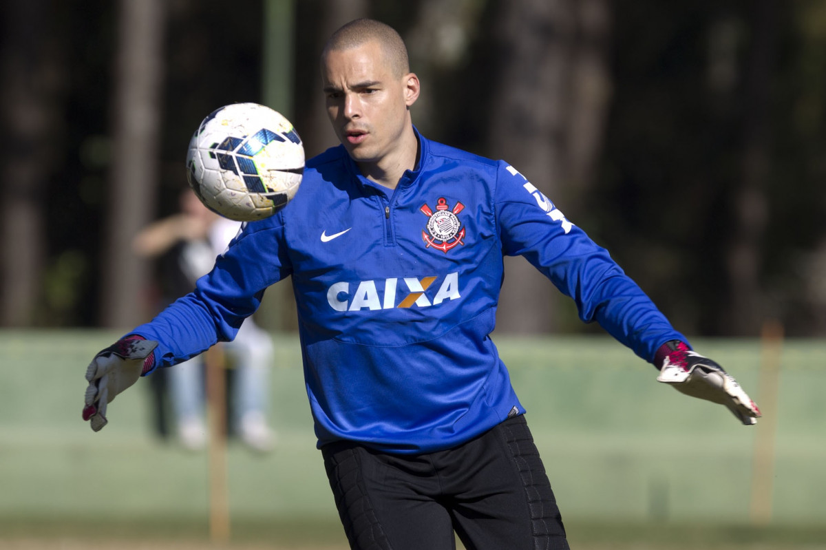 Durante o treino desta manhã no Hotel Fazenda das Amorerias, na cidade de Extrema/MG. O time faz uma intertemporada preparando-se para o próximo jogo dia 17/07 contra o Internacional/RS, na Arena Corinthians, válido pela 10ª rodada do Campeonato Brasileiro de 2014