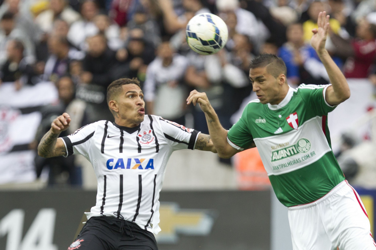 Durante o jogo entre Corinthians x Palmeiras, realizado esta tarde na Arena Corinthians, vlido pela 12 rodada do Campeonato Brasileiro de 2014