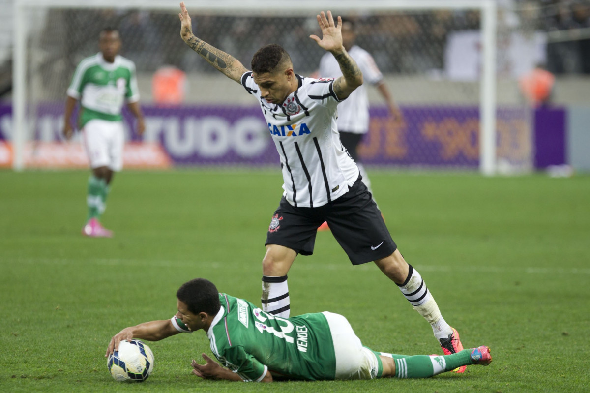 Durante o jogo entre Corinthians x Palmeiras, realizado esta tarde na Arena Corinthians, vlido pela 12 rodada do Campeonato Brasileiro de 2014