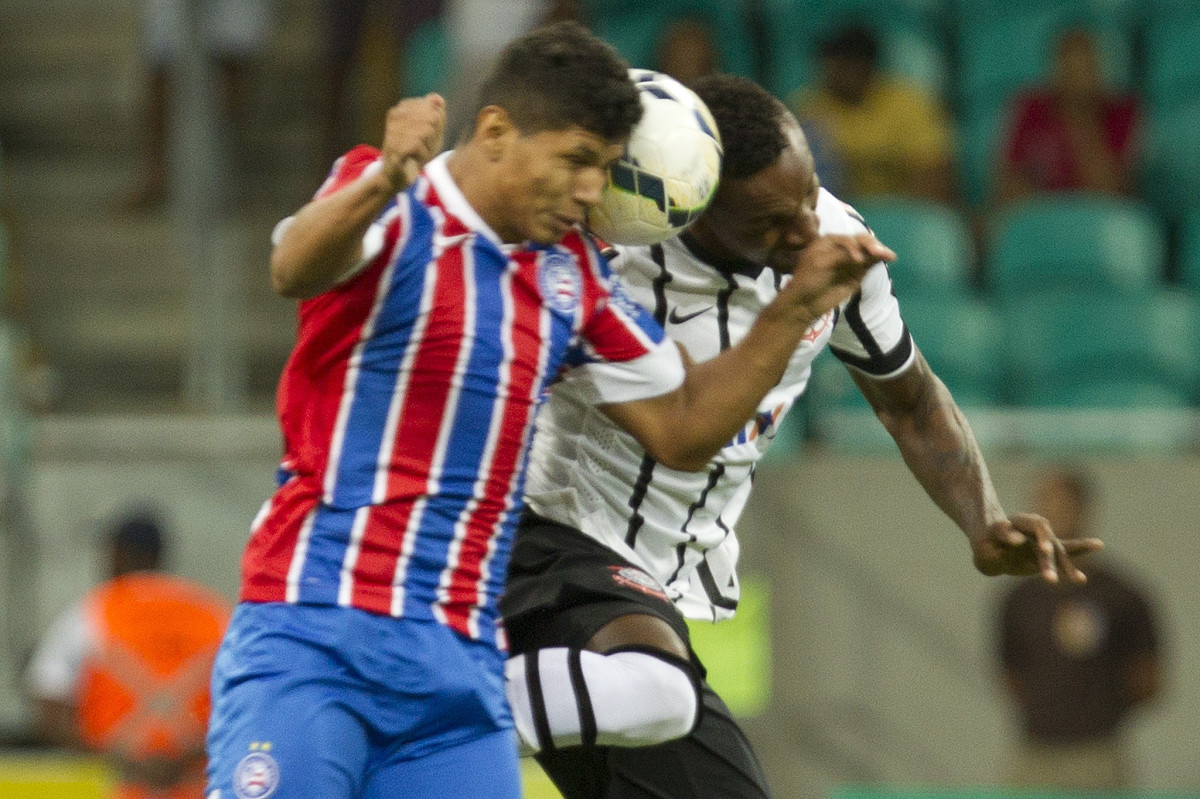 Durante o jogo entre Bahia/BA x Corinthians realizado esta noite na Arena Fonte Nova, em Salvador, jogo de volta vlido pela Copa do Brasil 2014