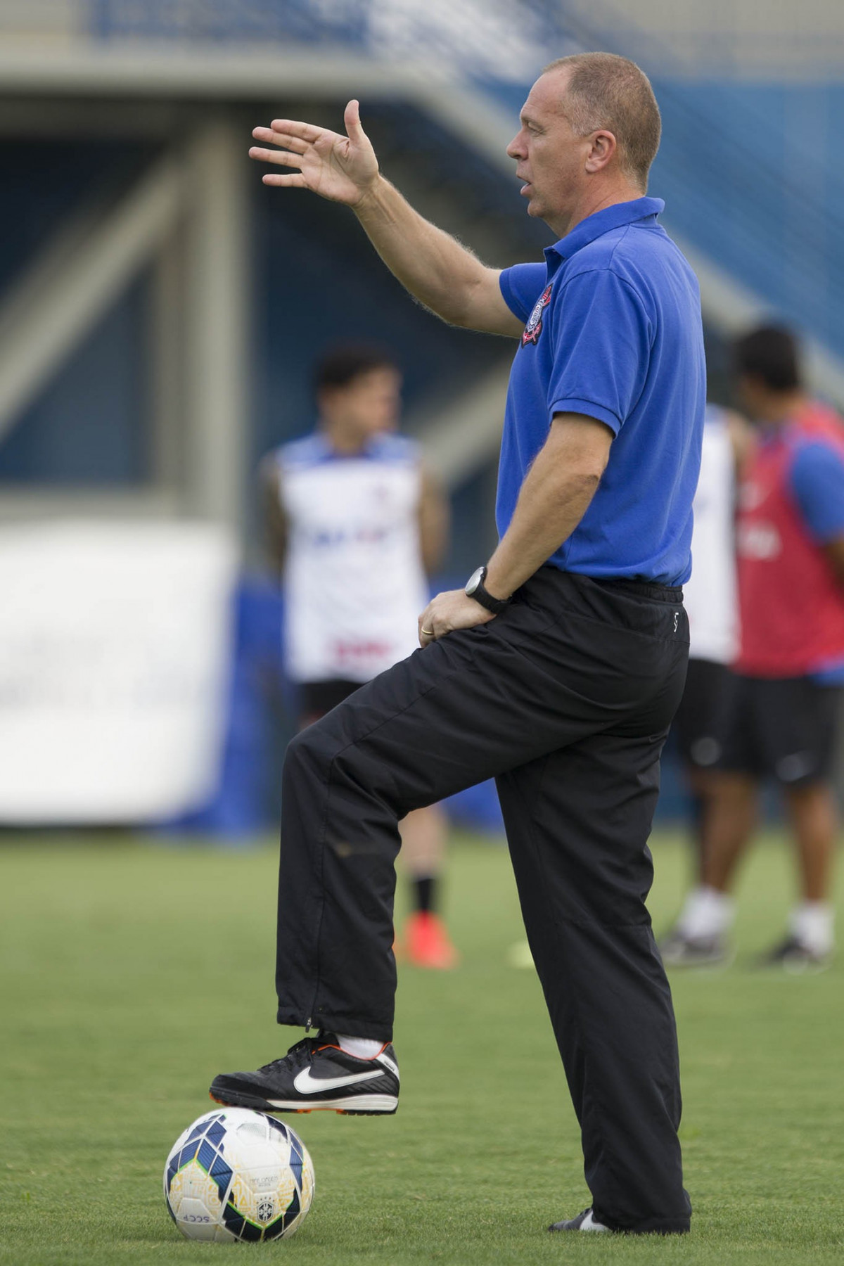 Durante o treino desta tarde em Manaus no CT do São Raimundo. O próximo jogo da equipe será amanhã, sábado, 11/10, contra o Botafogo, na Arena Amazônia, em Manaus, válido pela 27ª rodada do Campeonato Brasileiro de 2014