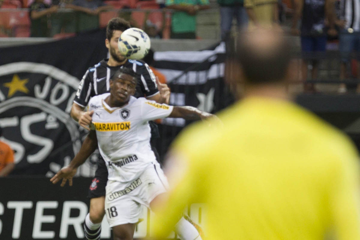 Durante o jogo entre Botafogo x Corinthians, realizado esta noite na Arena Amazônia, válido pela 28ª rodada do Campeonato Brasileiro de 2014