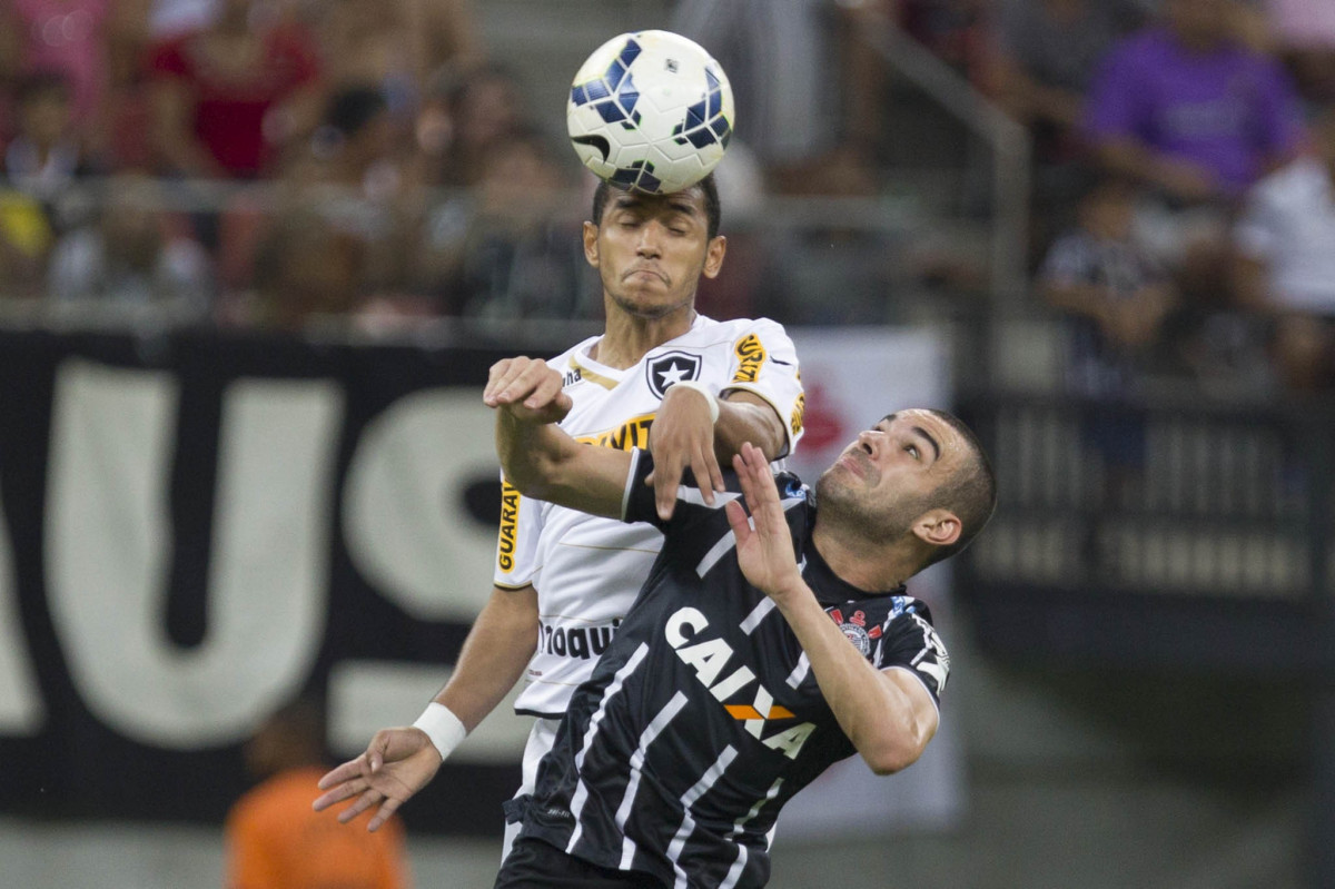 Durante o jogo entre Botafogo x Corinthians, realizado esta noite na Arena Amazônia, válido pela 28ª rodada do Campeonato Brasileiro de 2014