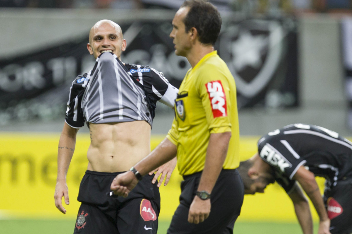 Durante o jogo entre Botafogo x Corinthians, realizado esta noite na Arena Amazônia, válido pela 28ª rodada do Campeonato Brasileiro de 2014