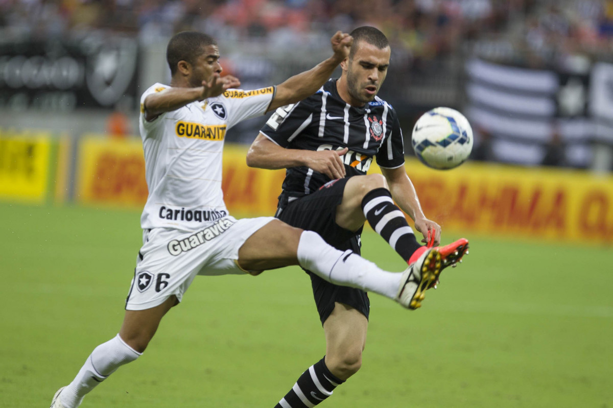 Durante o jogo entre Botafogo x Corinthians, realizado esta noite na Arena Amazônia, válido pela 28ª rodada do Campeonato Brasileiro de 2014