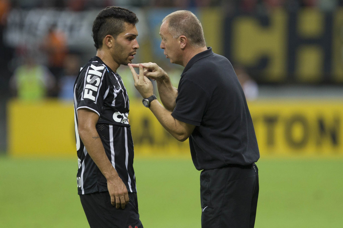 Durante o jogo entre Botafogo x Corinthians, realizado esta noite na Arena Amaznia, vlido pela 28 rodada do Campeonato Brasileiro de 2014