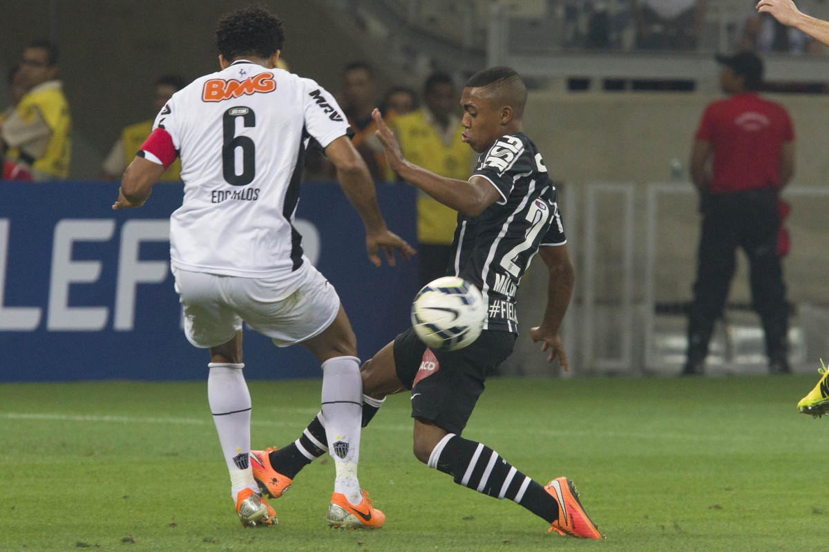Durante a partida entre Atlético-MG x Corinthians, realizado esta noite no Mineirão, jogo da volta pela Copa do Brasil 2014