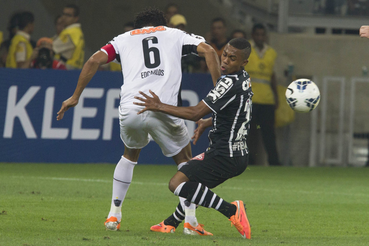 Durante a partida entre Atltico-MG x Corinthians, realizado esta noite no Mineiro, jogo da volta pela Copa do Brasil 2014