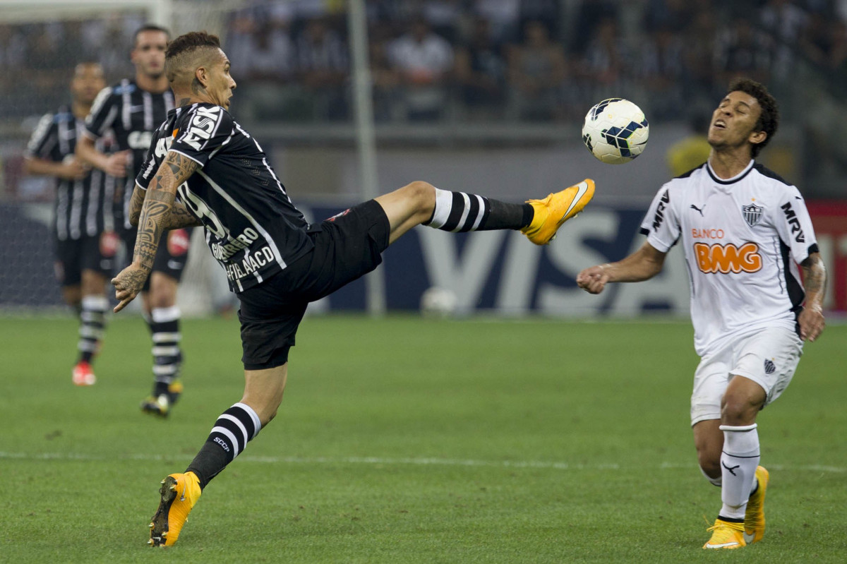 Durante a partida entre Atlético-MG x Corinthians, realizado esta noite no Mineirão, jogo da volta pela Copa do Brasil 2014