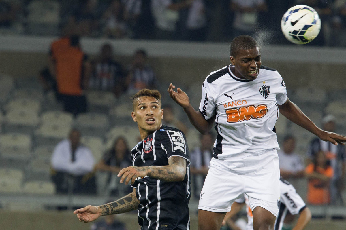 Durante a partida entre Atlético-MG x Corinthians, realizado esta noite no Mineirão, jogo da volta pela Copa do Brasil 2014