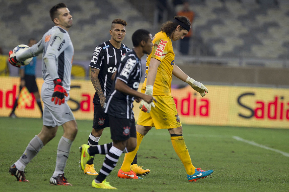 Durante a partida entre Atlético-MG x Corinthians, realizado esta noite no Mineirão, jogo da volta pela Copa do Brasil 2014