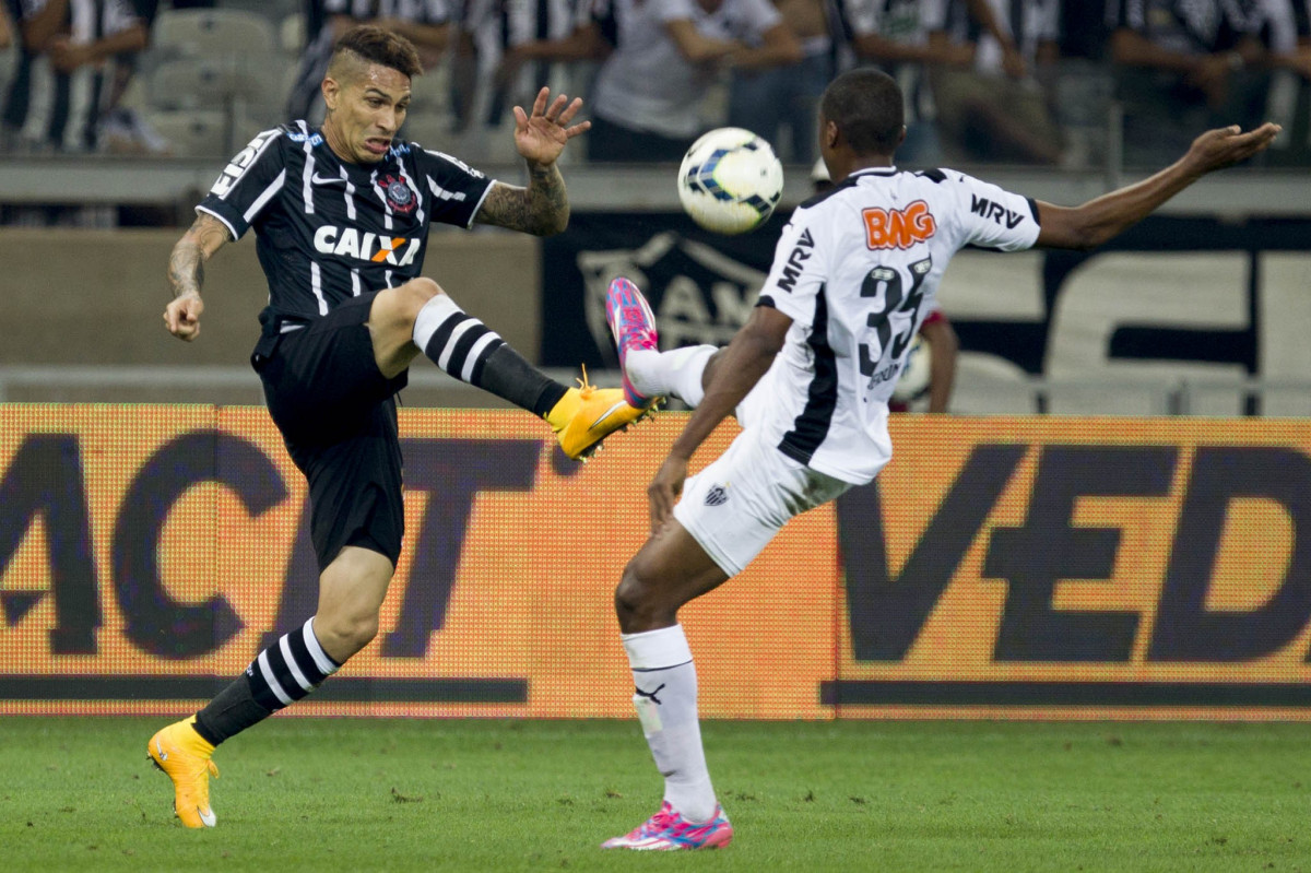 Durante a partida entre Atltico-MG x Corinthians, realizado esta noite no Mineiro, jogo da volta pela Copa do Brasil 2014