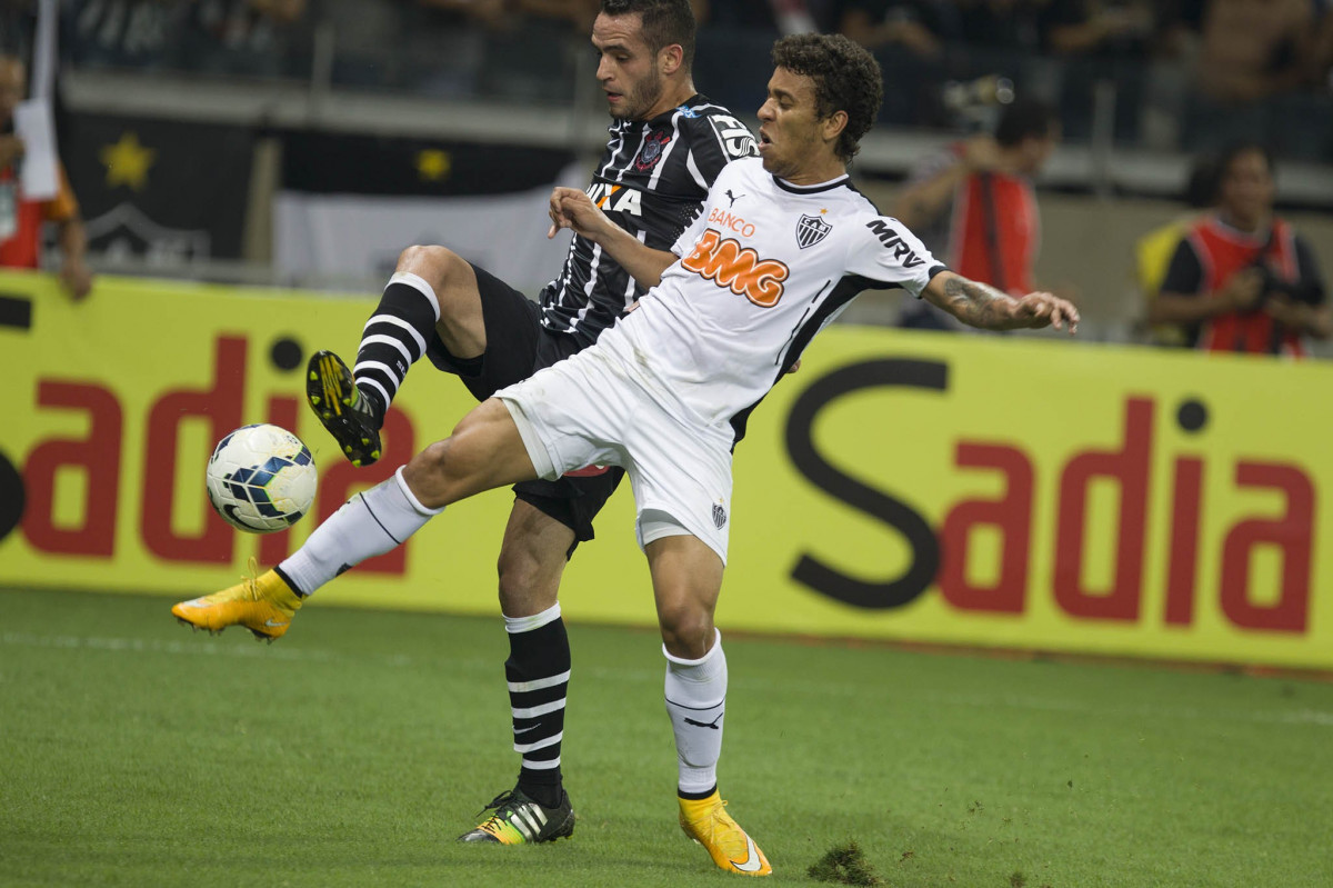 Durante a partida entre Atlético-MG x Corinthians, realizado esta noite no Mineirão, jogo da volta pela Copa do Brasil 2014
