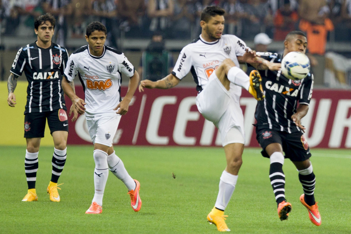 Durante a partida entre Atlético-MG x Corinthians, realizado esta noite no Mineirão, jogo da volta pela Copa do Brasil 2014