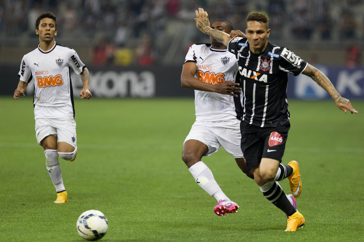 Durante a partida entre Atltico-MG x Corinthians, realizado esta noite no Mineiro, jogo da volta pela Copa do Brasil 2014