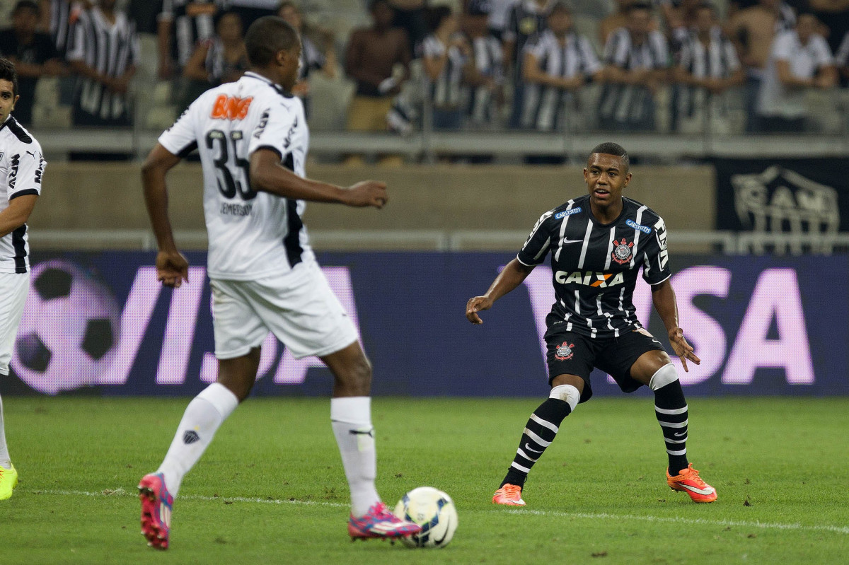 Durante a partida entre Atltico-MG x Corinthians, realizado esta noite no Mineiro, jogo da volta pela Copa do Brasil 2014