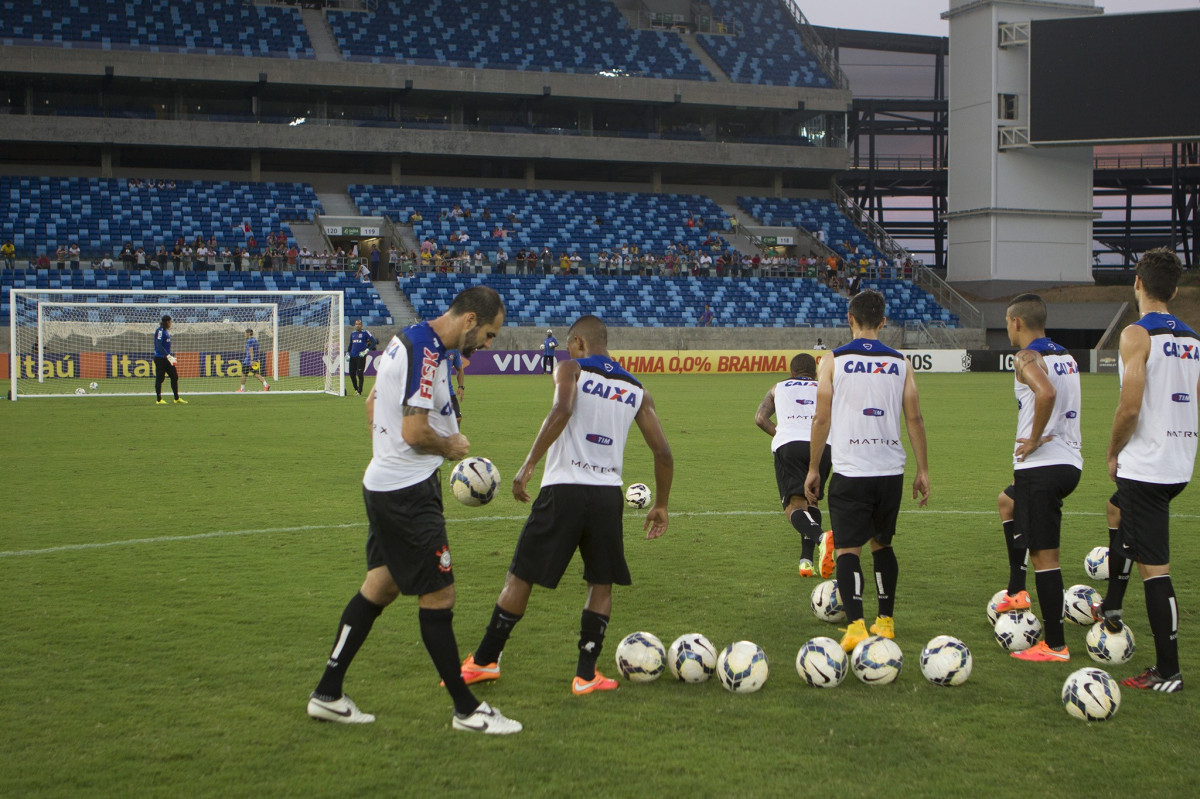 Durante o treino desta tarde na Arena Pantanal, em Cuiaba/MT. O prximo jogo da equipe ser amanh, quarta-feira, dia 22/10, contra o Vitoria/BA, pela 30 rodada do Campeonato Brasileiro de 2014