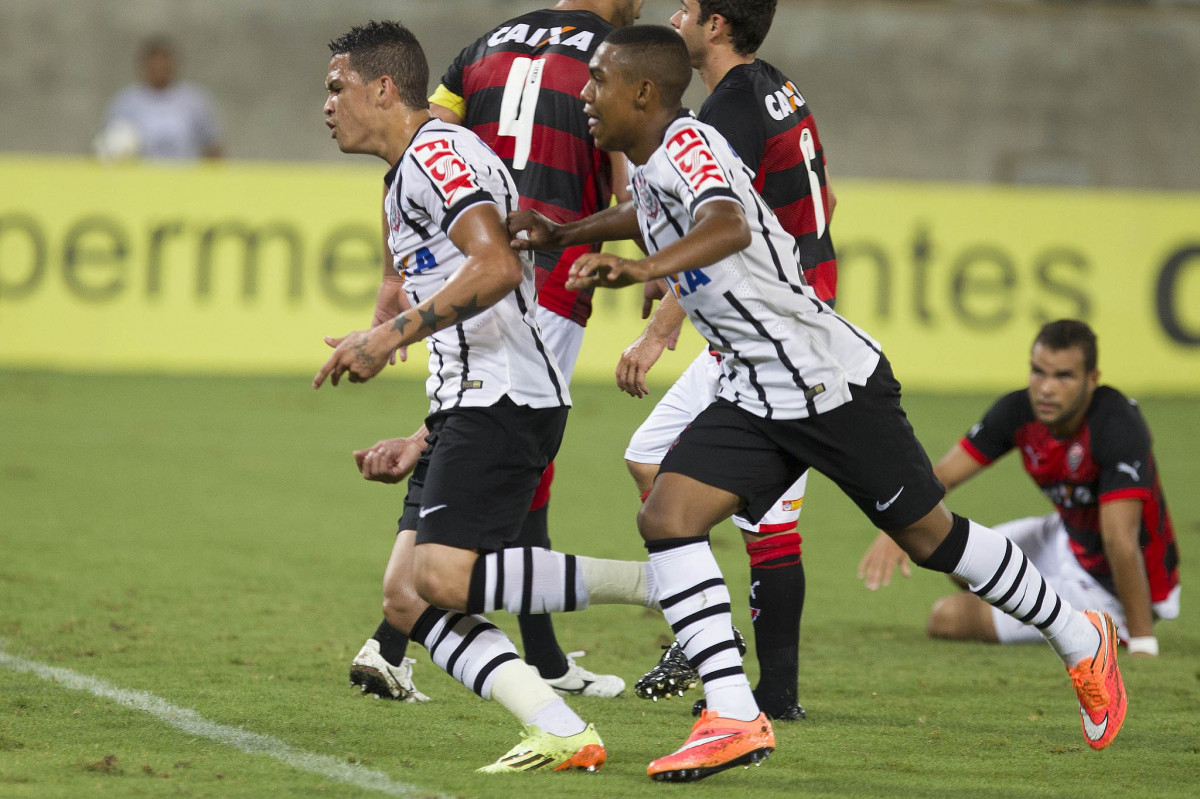 Durante a partida entre Corinthians x Vitoria/BA, realizada esta noite na Arena Pantanal, válida pela 30ª rodada do Campeonato Brasileiro de 2014