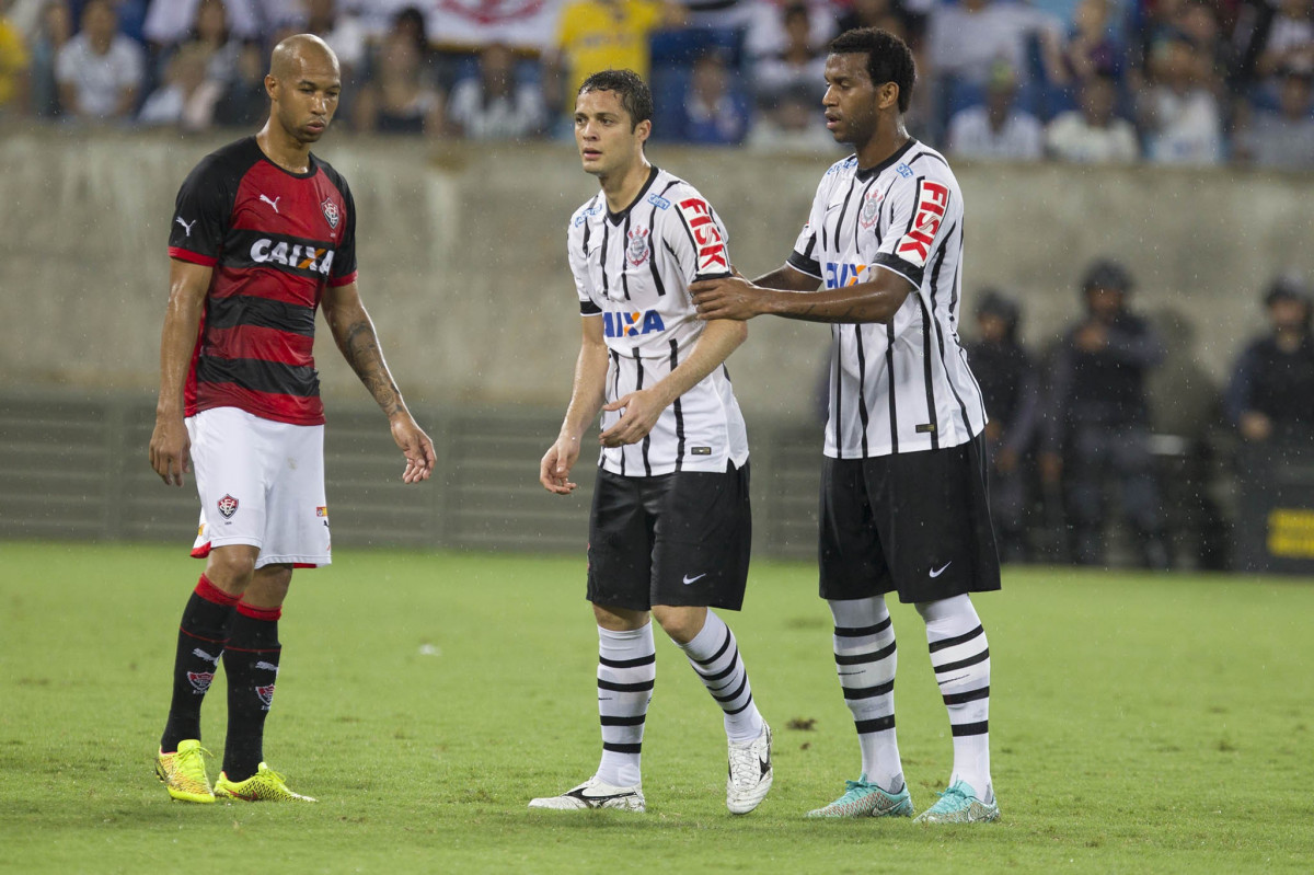 Durante a partida entre Corinthians x Vitoria/BA, realizada esta noite na Arena Pantanal, vlida pela 30 rodada do Campeonato Brasileiro de 2014