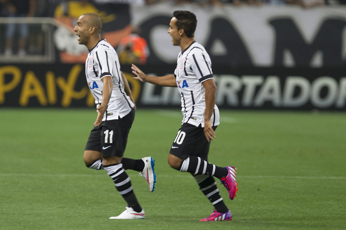 Durante o jogo realizado esta noite na Arena Corinthians entre Corinthians/Brasil x Once Caldas/Colmbia, jogo de ida vlido pela Pr Libertadores 2015