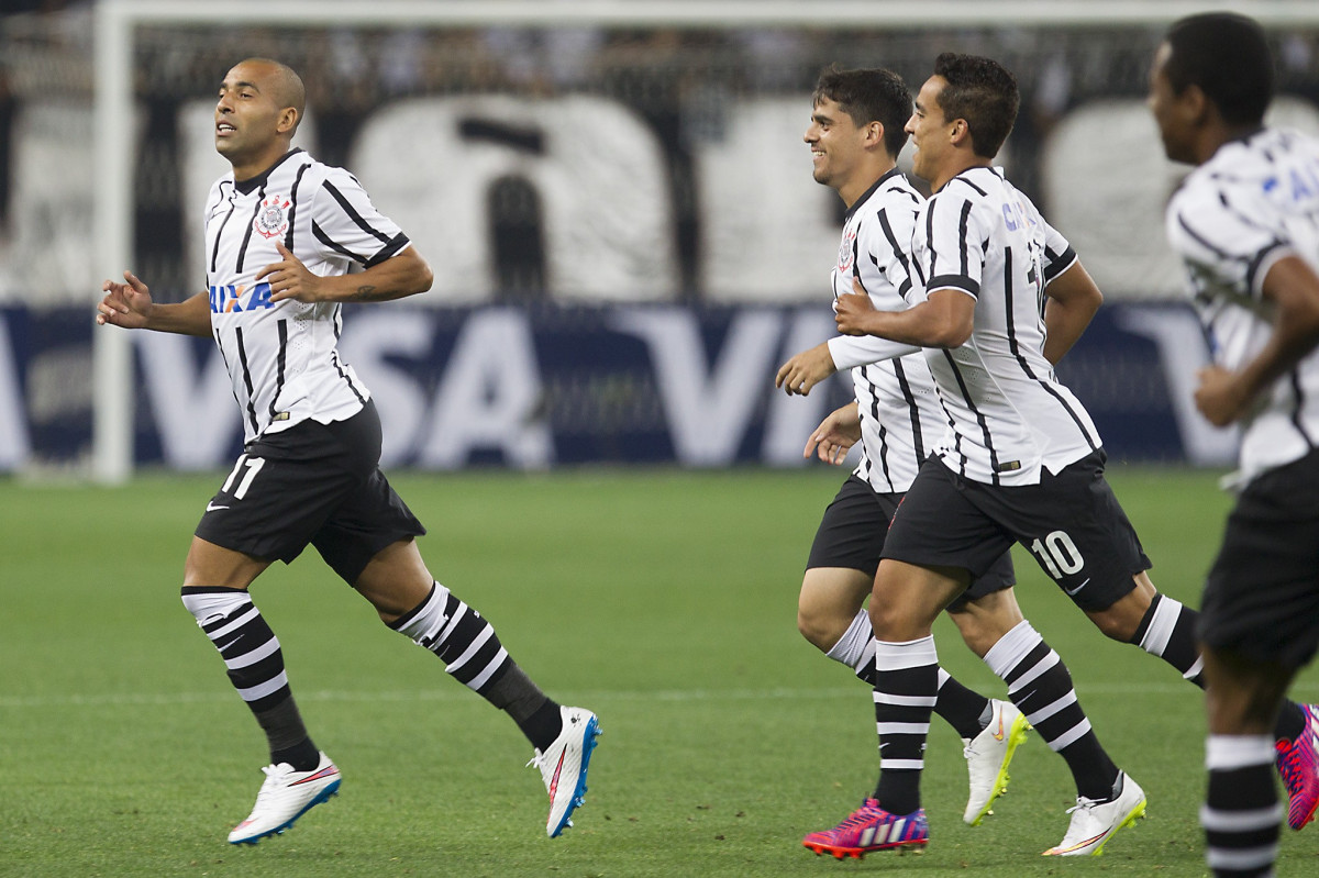 Durante o jogo realizado esta noite na Arena Corinthians entre Corinthians/Brasil x Once Caldas/Colmbia, jogo de ida vlido pela Pr Libertadores 2015