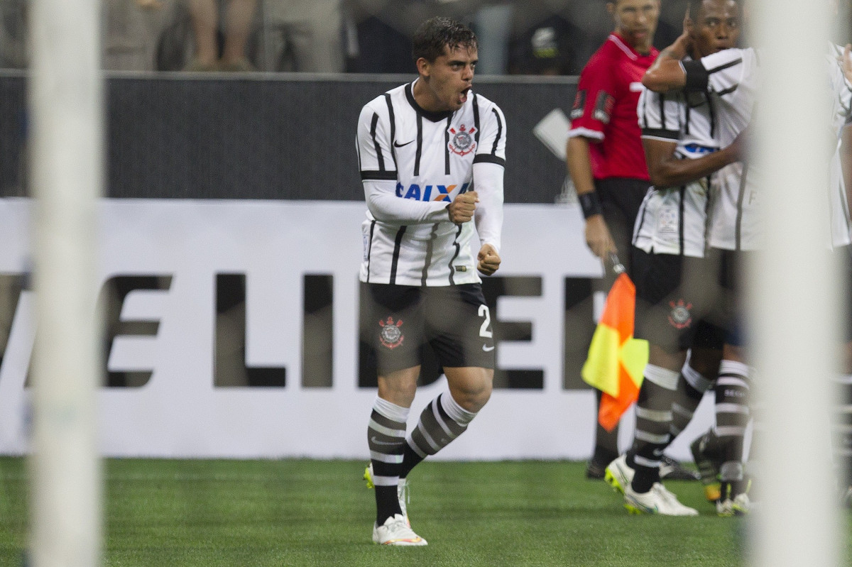 Durante o jogo realizado esta noite na Arena Corinthians entre Corinthians/Brasil x Once Caldas/Colmbia, jogo de ida vlido pela Pr Libertadores 2015