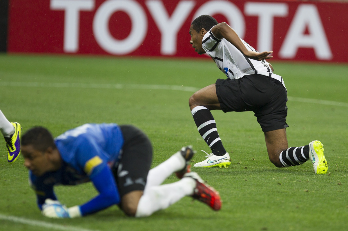 Durante o jogo realizado esta noite na Arena Corinthians entre Corinthians/Brasil x Once Caldas/Colmbia, jogo de ida vlido pela Pr Libertadores 2015