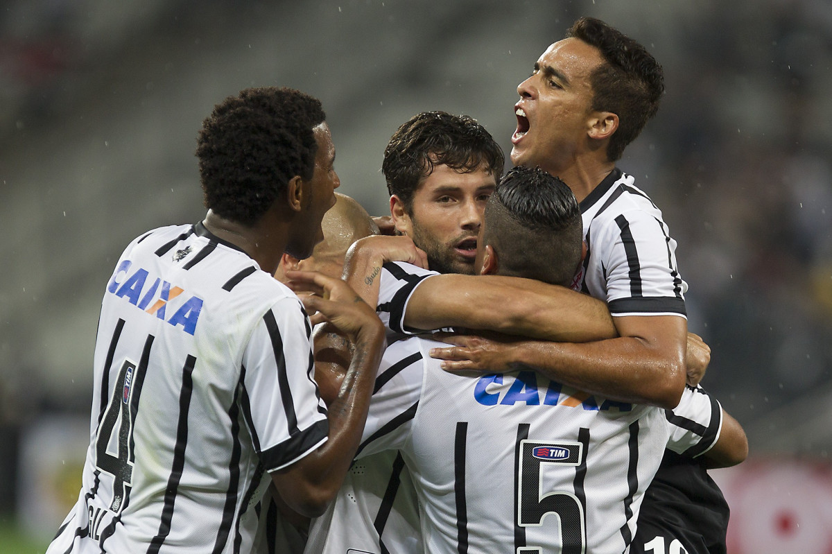 Durante o jogo realizado esta noite na Arena Corinthians entre Corinthians/Brasil x Once Caldas/Colmbia, jogo de ida vlido pela Pr Libertadores 2015