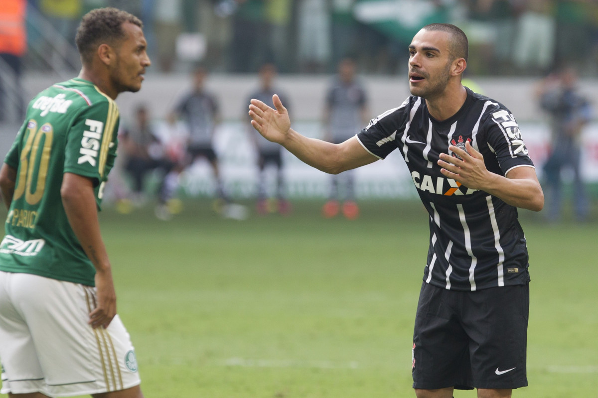 Durante o jogo realizado esta tarde na Allianz Arena entre Palmeiras x Corinthians, jogo válido pela 3ª rodada do Campeonato Paulista de 2015