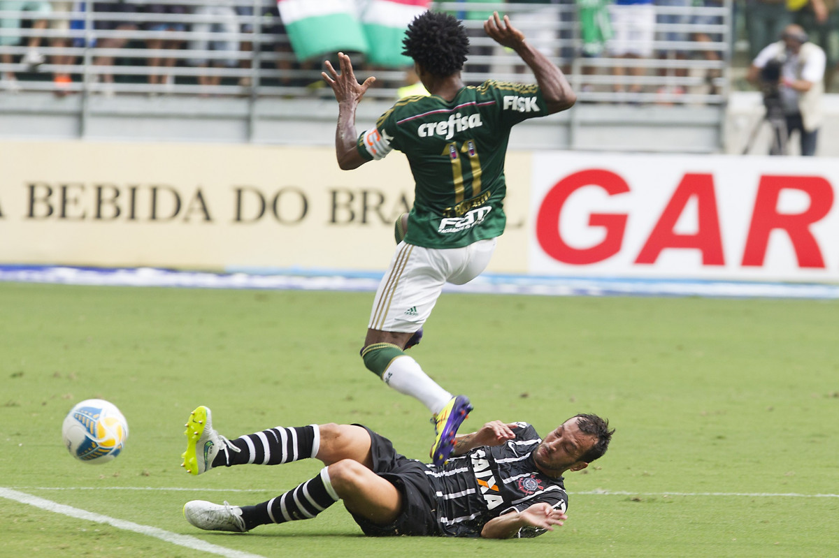 Durante o jogo realizado esta tarde na Allianz Arena entre Palmeiras x Corinthians, jogo vlido pela 3 rodada do Campeonato Paulista de 2015