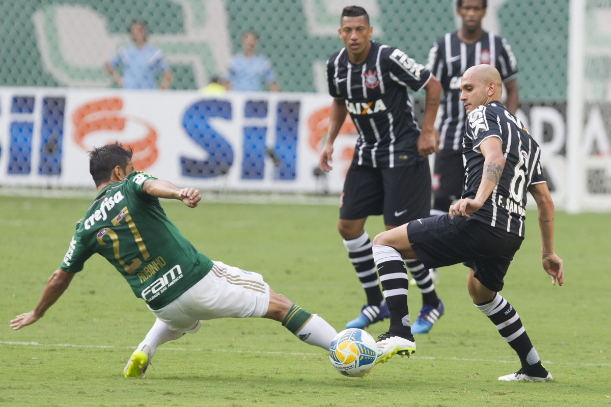 Durante o jogo realizado esta tarde na Allianz Arena entre Palmeiras x Corinthians, jogo válido pela 3ª rodada do Campeonato Paulista de 2015