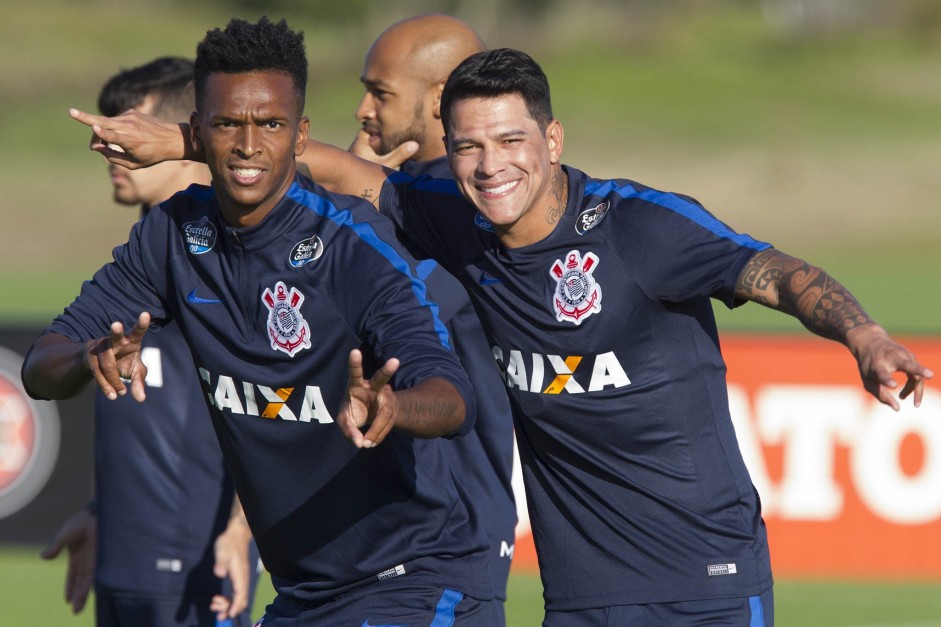 Jô e Giovanni Augusto mostram entrosamento durante atividade