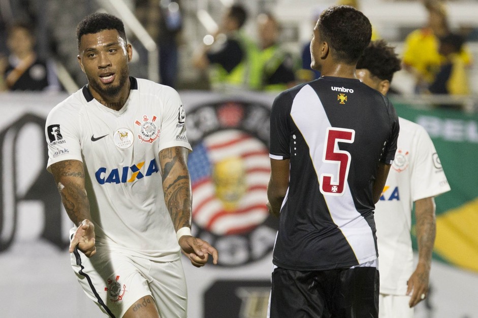 Comemorao do gol de Kazim contra o Vasco pela semifinal da Flrida Cup