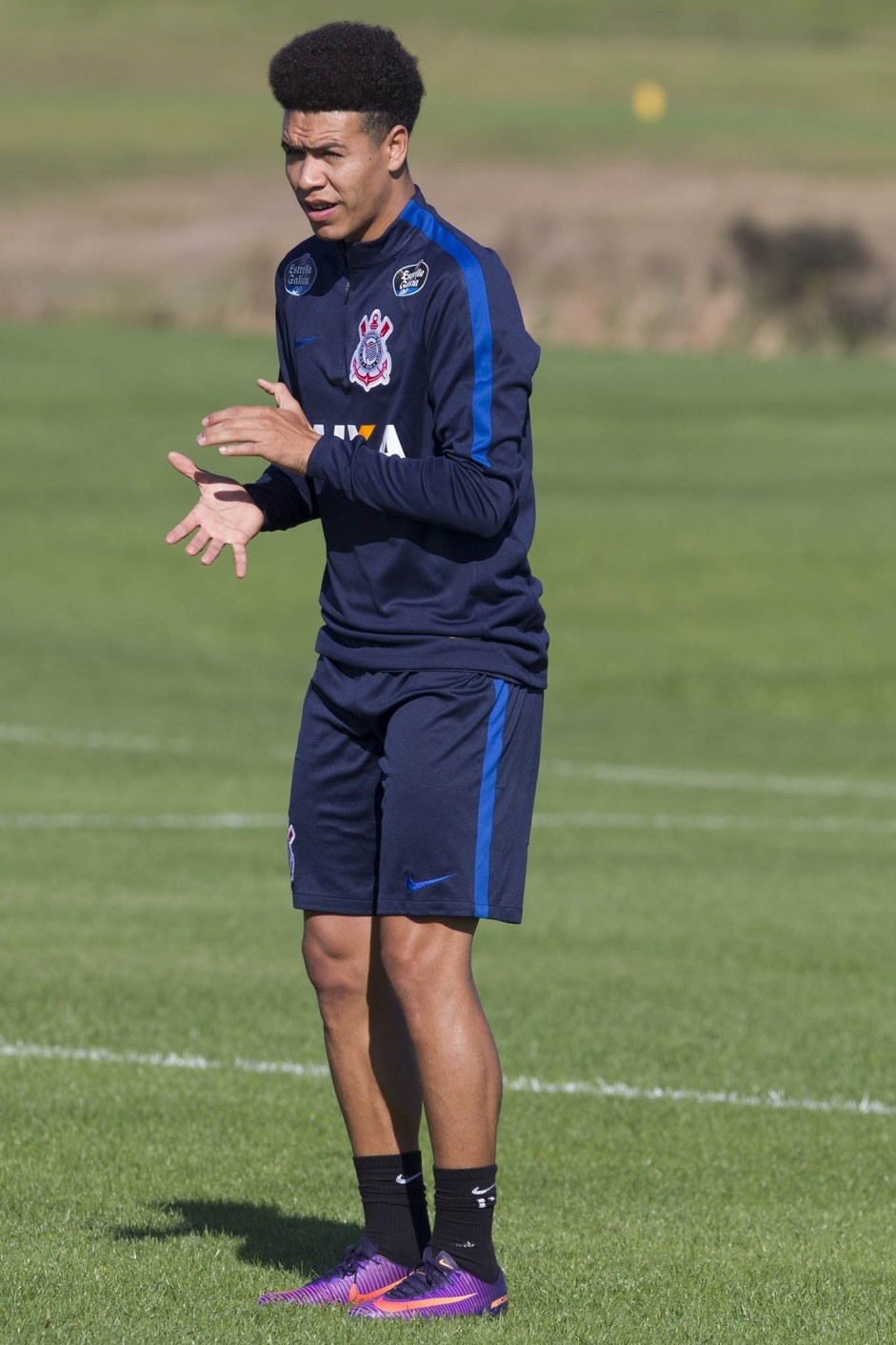 Marquinhos Gabriel no treino da tarde do Corinthians durante a Flórida Cup