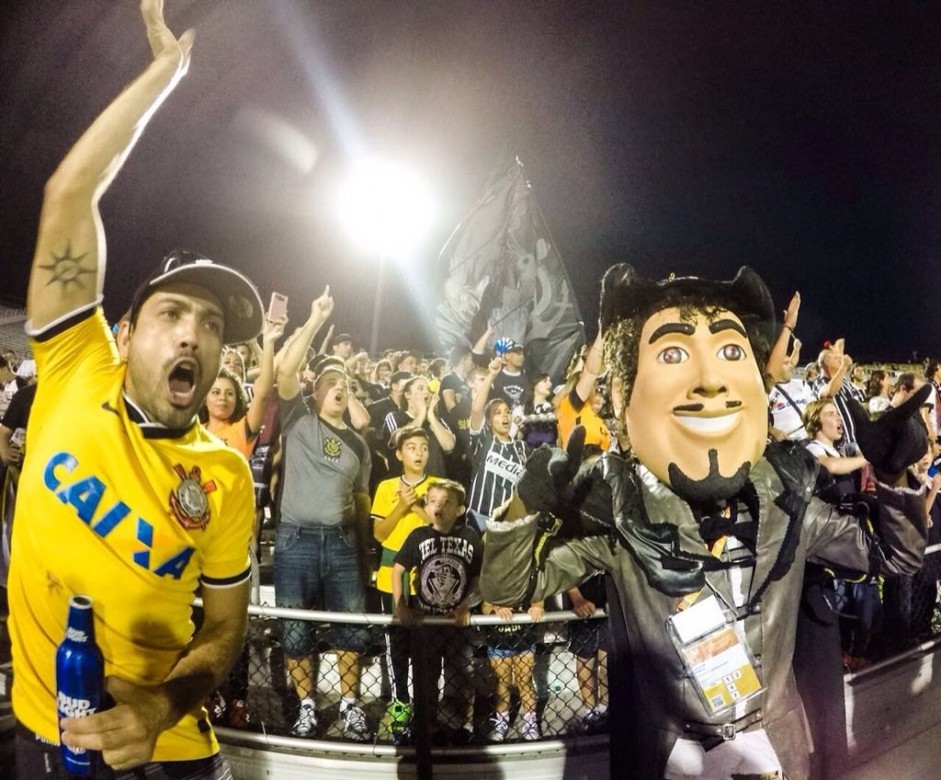 Torcida do Corinthians vem fazendo bonita festa nas recentes edies da Florida Cup