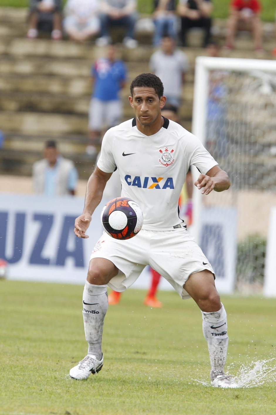 Pablo em ação contra o São Bento na estreia do campeonato paulista