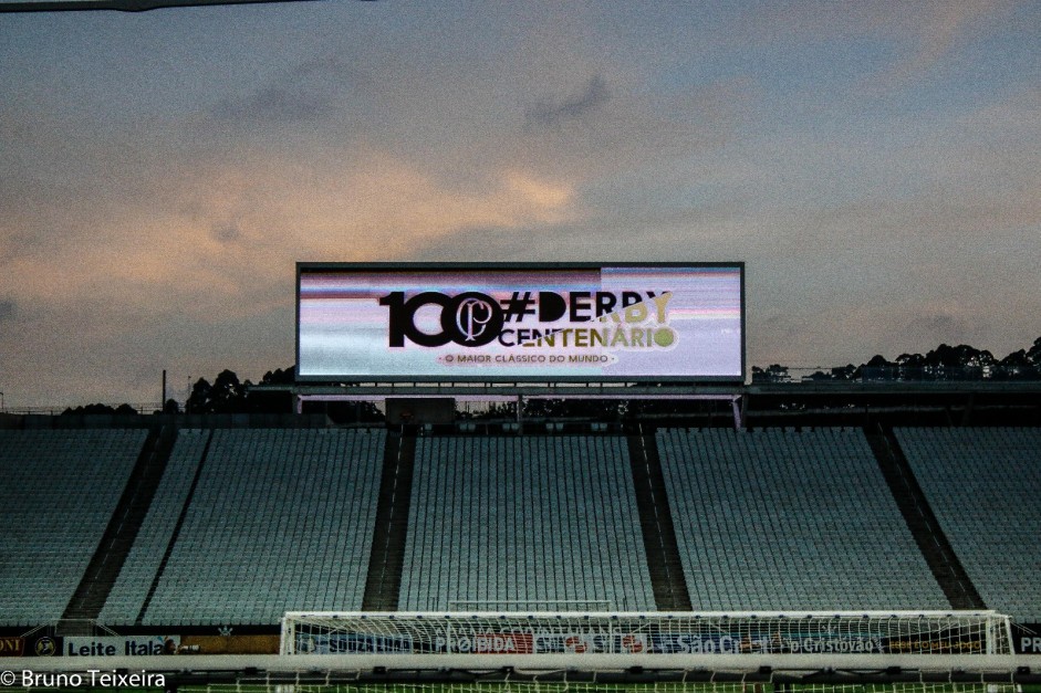 Clássico entre Corinthians e Palmeiras completa um século