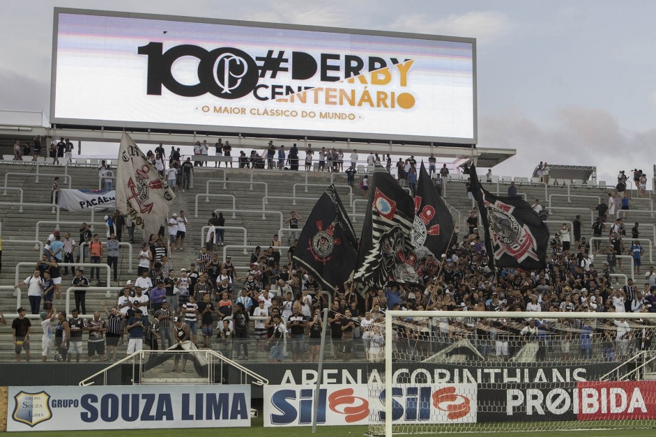 Corinthians e Palmeiras iniciaram comemorao do centenrio do Drbi em fevereiro