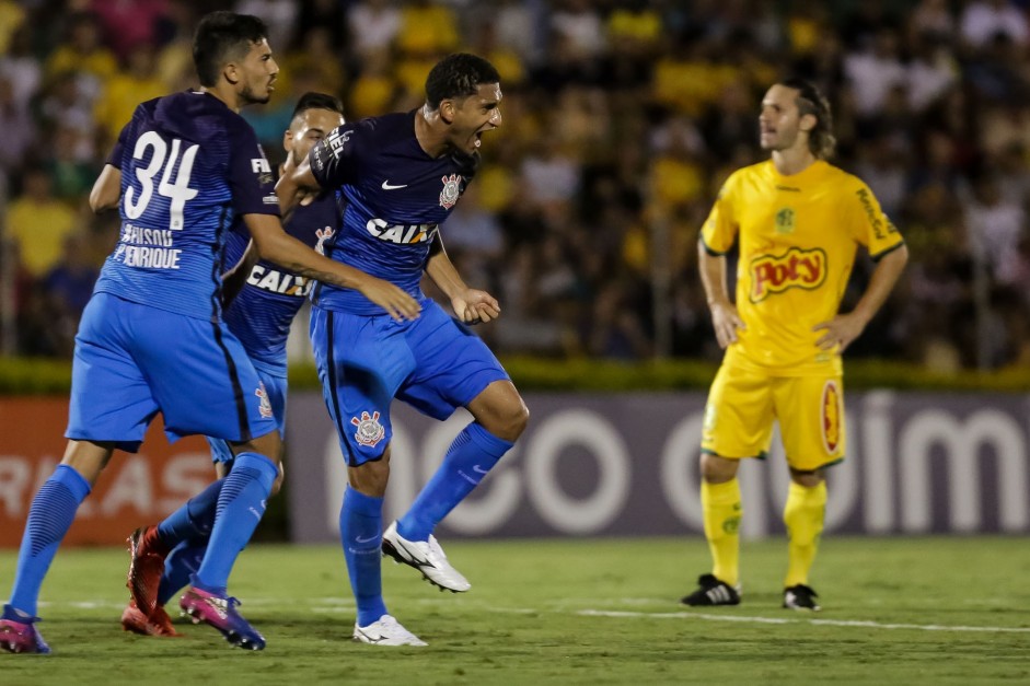 Pablo anotou o seu segundo tento com a camisa do Corinthians