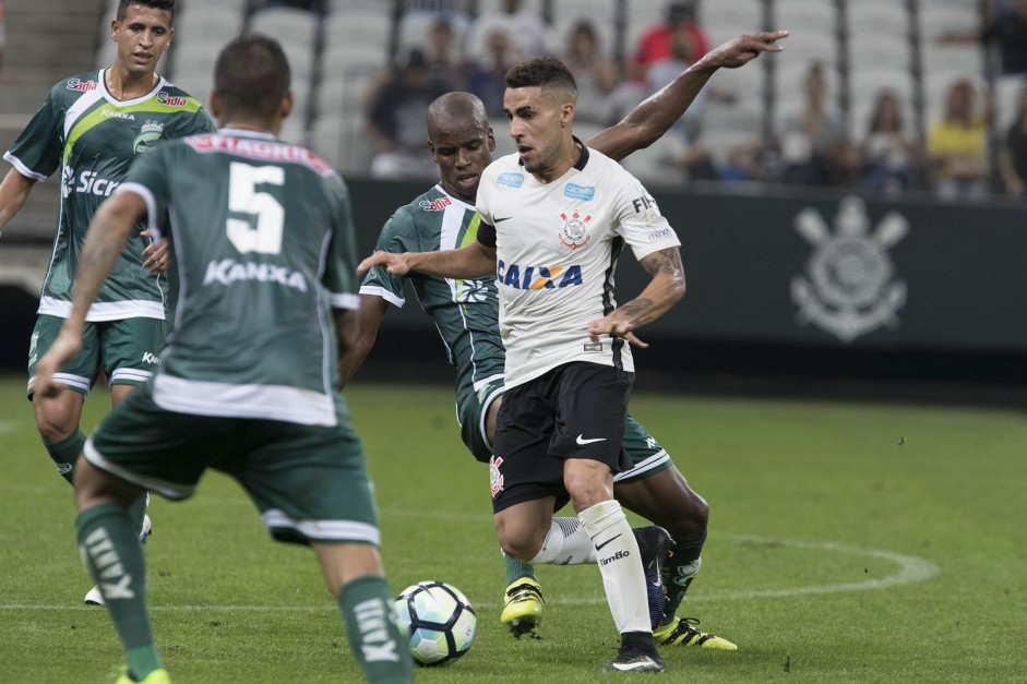 Gabriel foi o capitão do duelo contra o Luverdense, pela Copa do Brasil