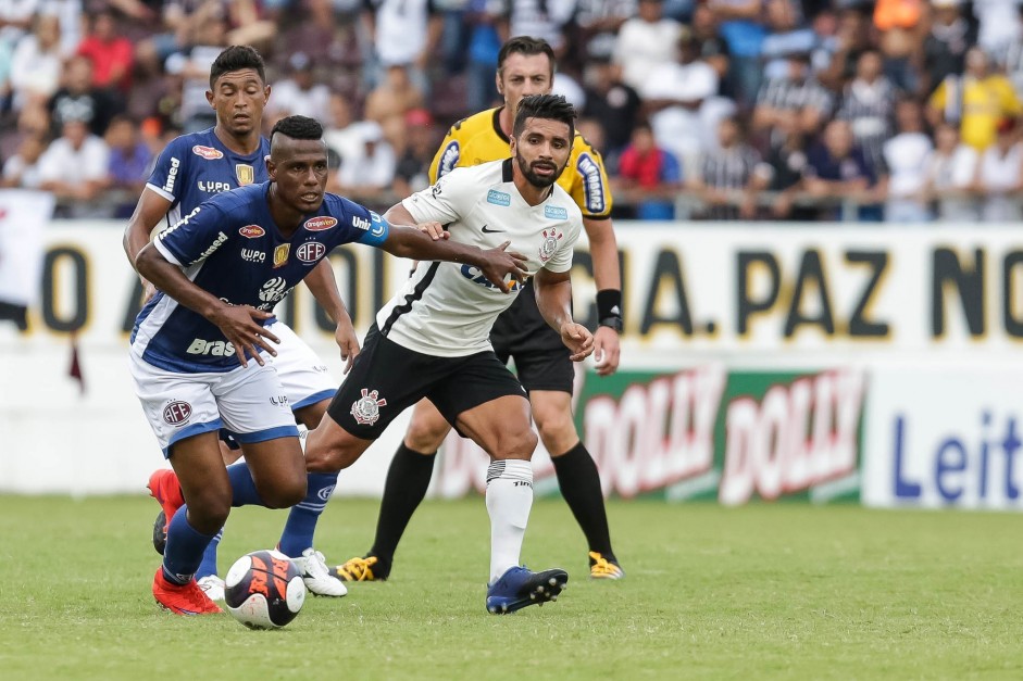 Guilherme atuou como titular contra a Ferroviária, em Araraquara