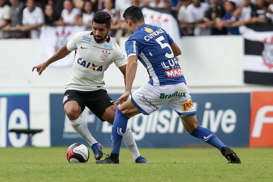 Guilherme foi titular diante a Ferroviária, no Paulistão