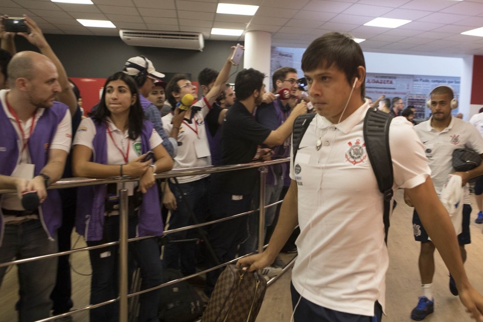 Romero antes de encarar o São Paulo, pelo Paulistão