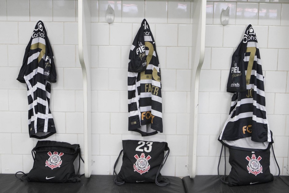 Uniformes do Timão da partida contra o São Paulo, pelo Paulistão