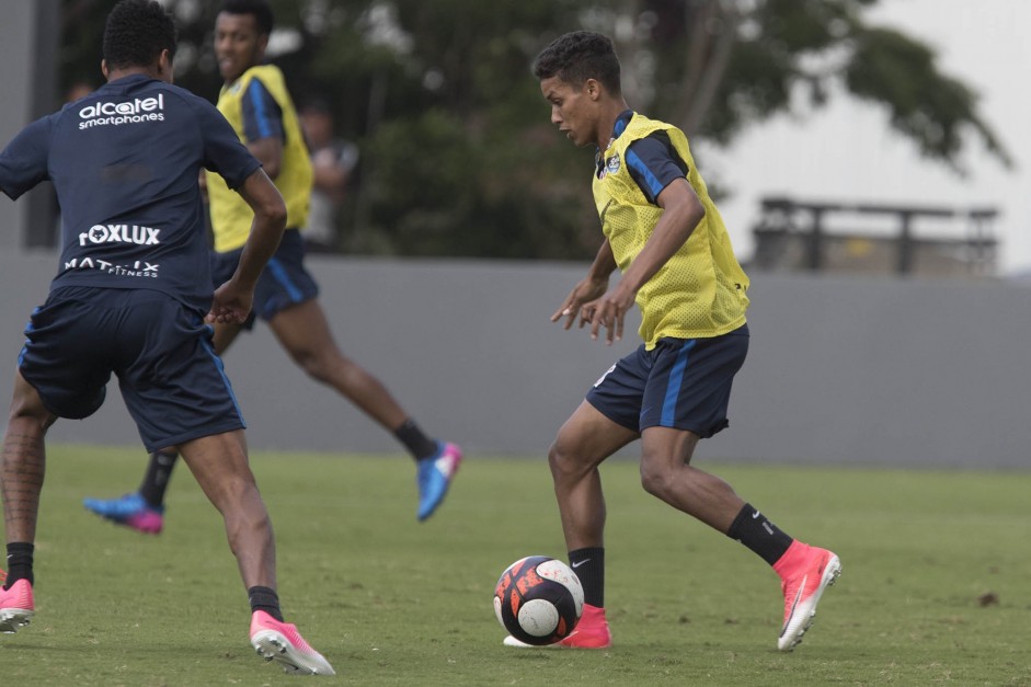 Pedrinho o foi destaque da reapresentação do Corinthians