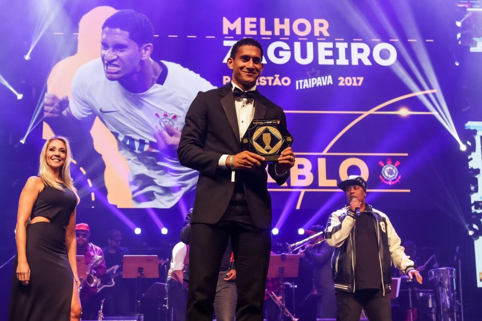 O novato Pablo foi eleito o melhor zagueiro do Paulisto 2017