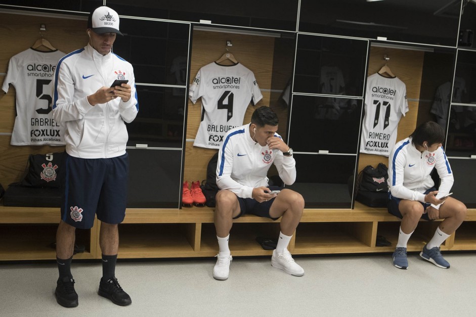 Gabriel, Balbuena e Romero so trs dos titulares do Corinthians para o jogo desta quarta