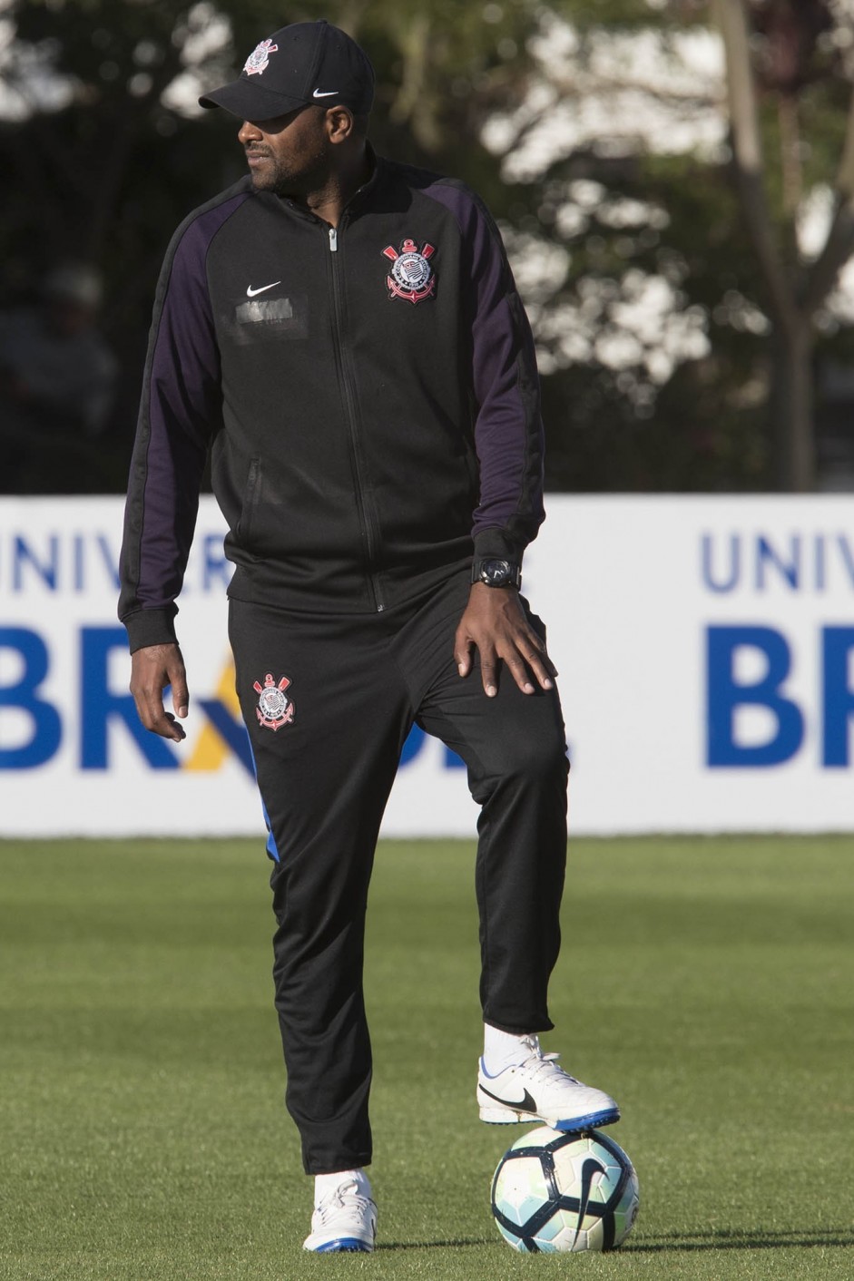 Fabinho faz parte da comissão técnica do Corinthians esse ano