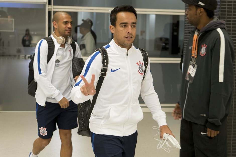 Jadson chegando à Arena, o adversário da vez é o Botafogo do Rio Janeiro