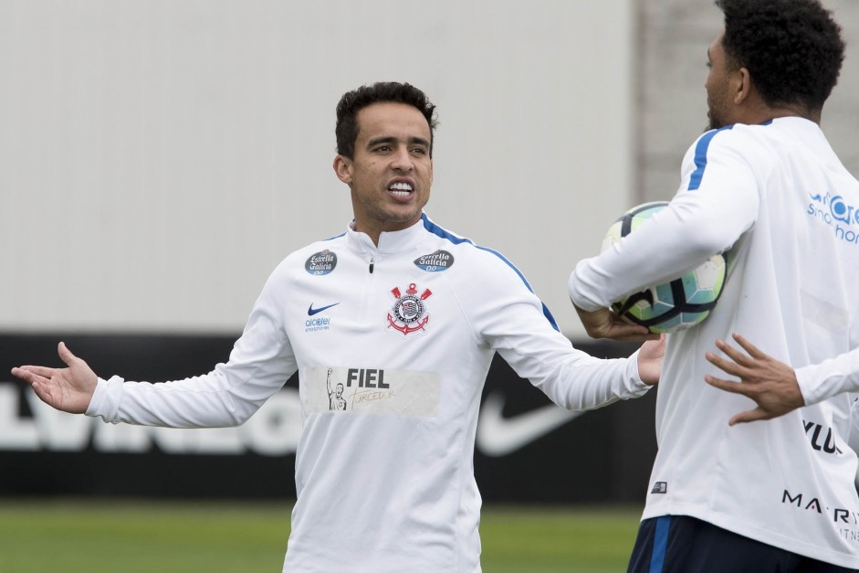 O maestro Jadson na atividade da manhã deste sábado; Foco no Botafogo!